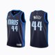 Camiseta Nicolo Melli NO 44 Dallas Mavericks Earned 2020-21 Azul